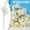 White, variant on 1 Bundles Daisy Artificial Flowers Small Daisy Flowers Bouquet with Stems Fake Daisies Floral for Table Vase Centerpiece Floral Arrangements Wedding Decoration (Blue)