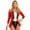 Red, variant on Sxiwei Women's Ringmaster Costume Circus Ring Leader Master Lion Tamer Fancy Dress Bodysuit Black L