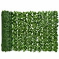 thumbnail image 2 of Artificial Privacy Fence Screen Faux Ivy Leaf Hedges 200/100cm Long Leaf Fence Panels Indoor Outdoor Garden Deck Balcony Screen, 2 of 9