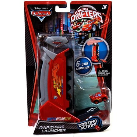 Disney Cars Micro Drifters Rapid Fire Launcher (Best Rated Launcher For Android)
