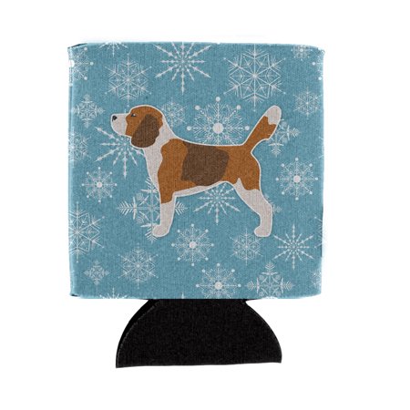 

Carolines Treasures BB3510CC Winter Snowflake Beagle Can or Bottle Hugger Can Hugger multicolor