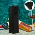 thumbnail image 1 of FUTUREORYY 10Ud Bolsa De Papel Para Vino Negro Reutilizable Con Asa De Resistente, 1 of 8
