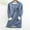 Blue, variant on Luxalzxs Fleece Sweatshirts for Women Warm Sherpa Lined Pullover I'M COLD ME 24:7 Letter Print Crewneck Sweatshirt Winter Loungewear
