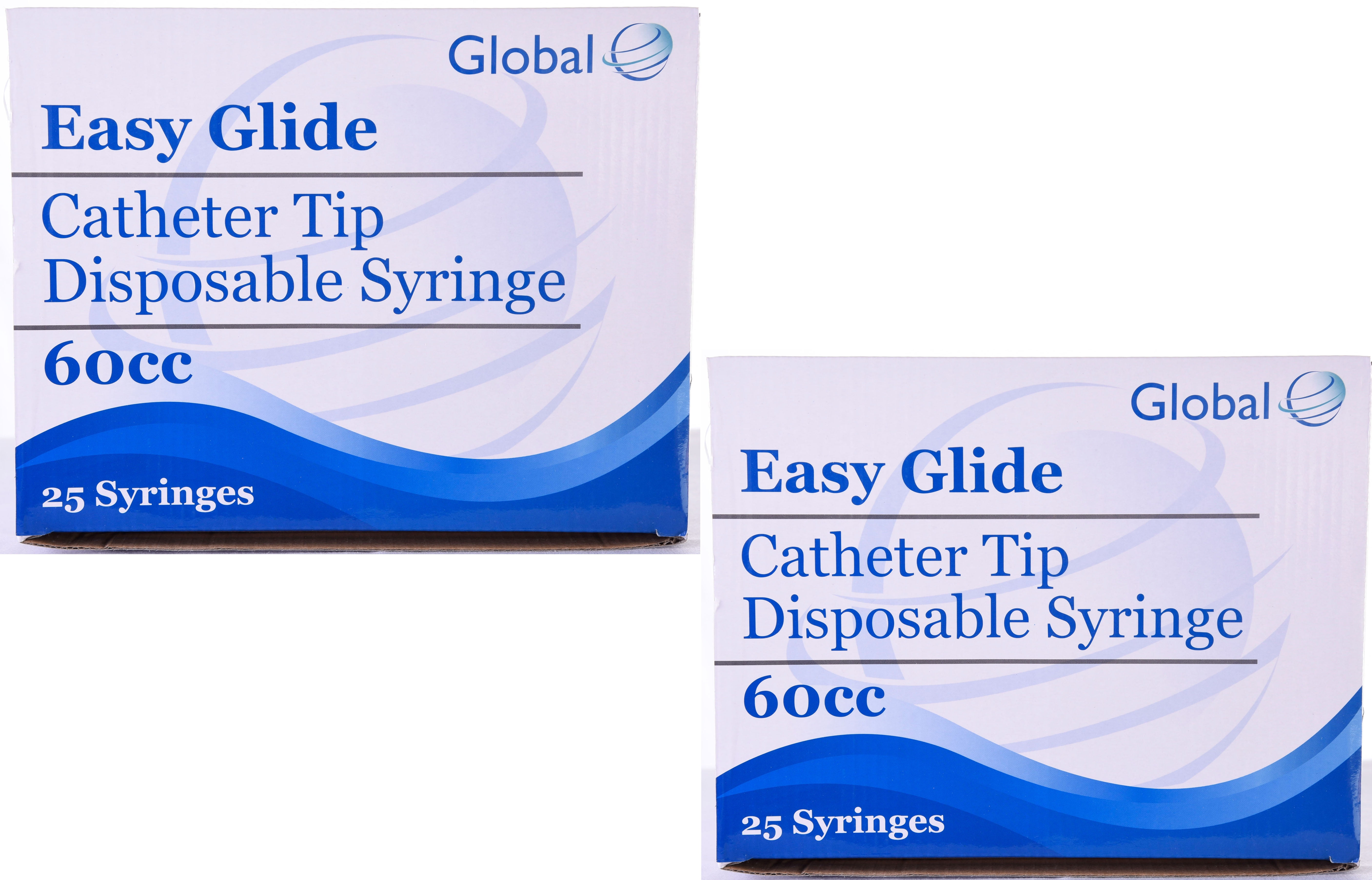 60CC Sterile Syringe Only with Catheter Tip Tip 50 Syringes Without a