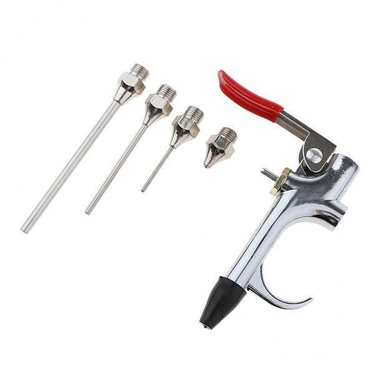 Boquilla Del Compresor De Aire, Kit De Herramientas De Soplador De Compresor De Aire De Aleación De Zinc, Juego De 5 Boquillas De Inflado Para Instalación Y Mantenimiento, Accesorios Para Compresores