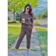thumbnail image 5 of Conjunto Deportivo PRETTYGARDEN Mujer Gris Manga Larga Jogger Talle S, 5 of 5