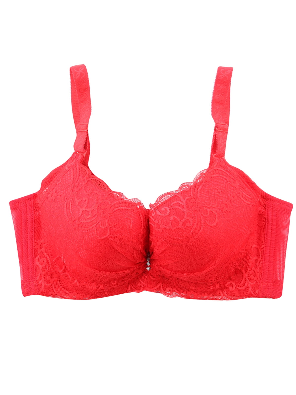 Calsunbaby - Push-up Bras for Women Underwire Padded Lace Embroidered ...