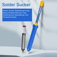 thumbnail image 4 of Solder Sucker Desoldering Pump Manual Solder Remover Tool Soldering Iron Desoldering Tool Powerful Suction, 4 of 7
