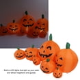 thumbnail image 4 of Inflables De Halloween, 7 Piezas De Calabaza Inflable De Halloween Con Luces LED Integradas, Lindas Calabazas, Accesorios De Decoración De Inflación Automática Para El Hogar,, 4 of 7