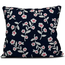 Simply Daisy 16" x 16" Valentines Floral Holiday Floral Print Pillow