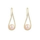 thumbnail image 1 of Pendientes colgantes de perlas doradas Wmkox8yi joyería femenina elegante, 1 of 1