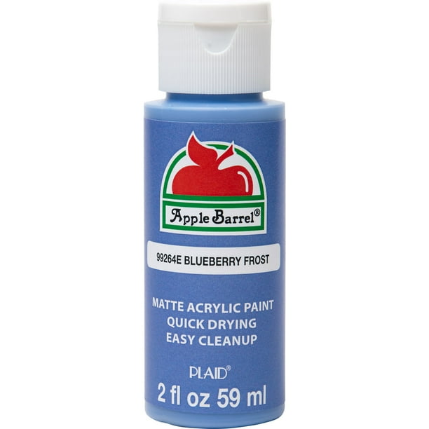 Apple Barrel 99264E Acrylic Craft Paint, Matte Finish, Blueberry Frost