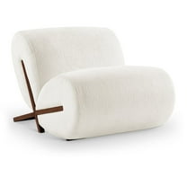 Meridian Furniture Akira Cream Upholstered Accent Chair