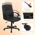 thumbnail image 3 of bigleap Office Chair Leather Boss Chair Ergonomic Computer Gaming Chair With High Back Executive Swivel Chair With Arm Rest and Height Adjustment, 3 of 6