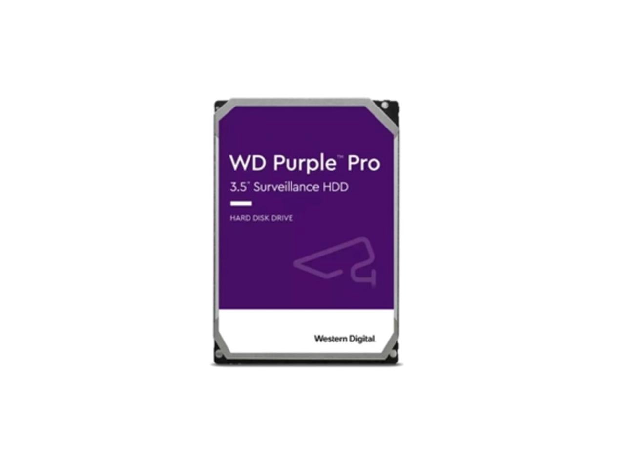 WD Purple Pro WD121PURP 12 TB Hard Drive - 3.5" Internal - SATA (SATA/600) - Conventional Magnetic Recording (CMR) Method