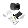 thumbnail image 5 of Baoblaze Invisible Door Lock Zinc Alloy Hidden Inside Lock Keyless Interior Door Knob for black, 5 of 8