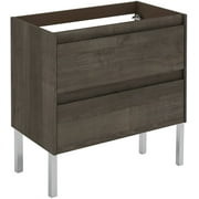 Ambra 80F SA Free Standing Vanity Base Unit in Samara Ash