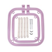 amagogo Desktop Embroidery Frame Cross Stitch Frame for Sewing Punch Quilting Light