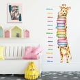 thumbnail image 2 of Kids Height Chart Wall Decals, Baby Growth Height Wall Ruler, Lovely Giraffe with Books Animals Height Measure Wall Stickers, Removable DIY Mural Decor for Kids Bedroom, Nursery, Classroom, 2 of 5