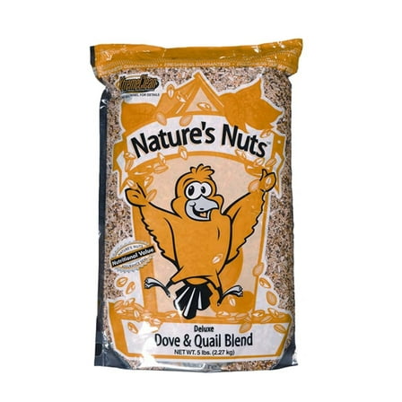 Autumn Food Chuckanut Natures Nuts Deluxe Dove Quail Blend Economical Mix 5 lb