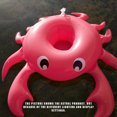 thumbnail image 4 of Cup Coaster Swimming Pool Inflatable Cup Holder Pool Party PVC Beverage Bottle Coaster, Crap, 4 of 5