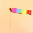 thumbnail image 1 of EXHUMKY Gymnastics Dance Ribbons 13.8x0.63x0.04in Assorted Color 2Set for Birthday Party Christmas Program, 1 of 8