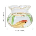 thumbnail image 2 of 4 pecera pequeña de cristal para decoración de micropaisajes y casas, ideal para micropaisajes a escala 1:12., 2 of 8