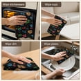 thumbnail image 5 of 4 Pcs Funny Kitchen Towels,Colorful Controllers Games Black Pattern Microfiber Dish Towels,Kitchen Tea Towels,Kitchen Towel Set (18" X 26"), 5 of 7