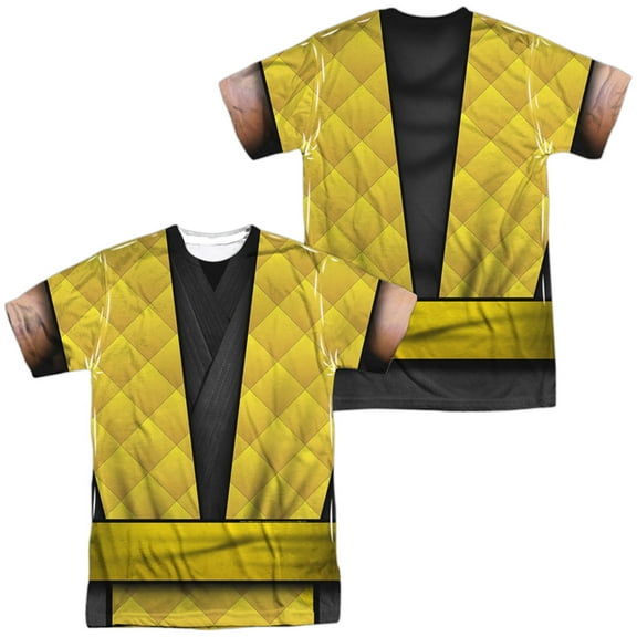 Mortal Kombat Klassic - Scorpion Outfit (Front/Back Print) - Short Sleeve Shirt - XX-Large