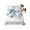 Blue White, variant on Eucalyptus Leaves Flat Sheet Only Twin Size, Soft Breathable Bed Top Sheets for Mattress, Watercolor Weeping Teal Botanical Luxury Bedding Flat Sheets for Home Hotel Bedroom Bed Protection