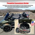 thumbnail image 5 of Kit de mástil de bandera plegable para montaje en baúl con múltiples banderas para Spyder F3/RT, compatible con Can AM Spyder RT 2020+, F3 LTD 2017, 5 of 5