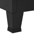 thumbnail image 5 of vidaXL Coffre de Rangement Industriel Acier Noir, 5 of 5