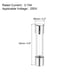 thumbnail image 2 of Fusibles de vidrio 3.15A 250V 5x20mm fusibles de retardo de tiempo fusibles de acción lenta (paquete de 20), 2 of 5
