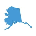 thumbnail image 1 of Alaska Shaped Sticker Decal Die Cut - Self Adhesive Vinyl - Weatherproof - Made in USA - Many Color and Sizes - ak state alaskan, 1 of 6