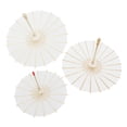 thumbnail image 3 of Paraguas De Papel De Bricolaje, Uso Diverso Humanizado Paraguas Chino En Blanco Pintado A Mano De Bricolaje Blanco Puro Para Accesorios De Fotografía Para Decoración ANGGREK Otros, 3 of 8