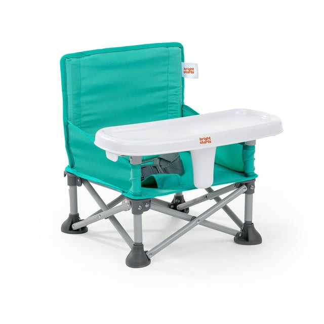 Bright Starts - Siège d'Appoint Portatif Pop ‘N Sit - Sarcelle