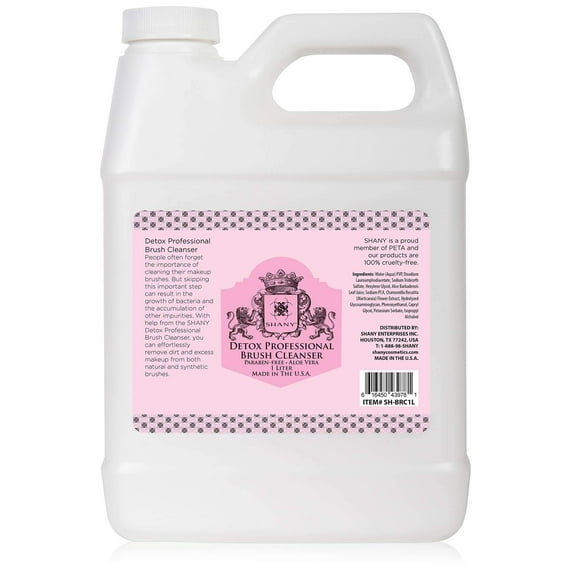 Brush Cleanser SHANY Detox Limpiador de maquillaje profesional 1L