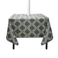 thumbnail image 1 of 4.92FT Spillproof Tablecloth with Zip Umbrella Hole Waterproof Outdoor Tablecloth Patio Table Cloths Table Covers for Backyard Party Picnic, 1 of 7