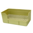 thumbnail image 4 of BELOVING Pet Rabbit Litter Box Bedpan Rabbit Urinal Tray for Ferrets Chinchillas Rats Green, 4 of 10