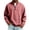 Wine, variant on GrmtClth Mens Waffle Textured Knit Quarter Zip Pullover Long Sleeve Stand Collar Soft Stretch Breathable Business Casual Golf Sweatshirt Tops Wine L