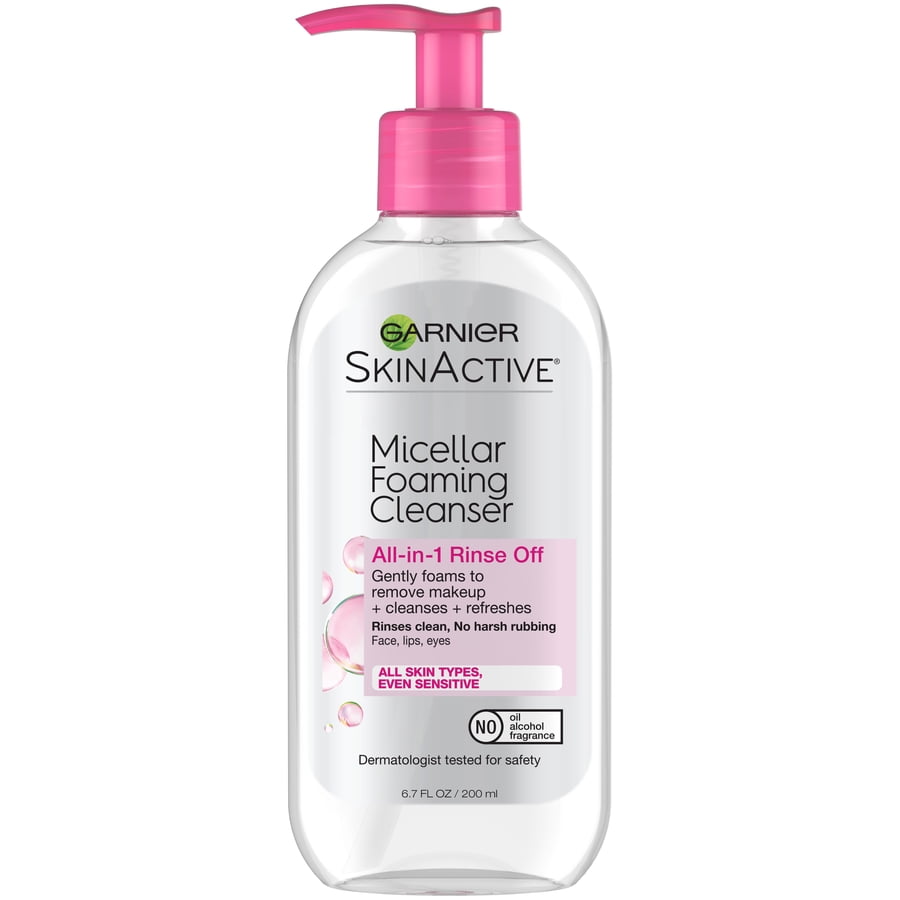 Garnier SkinActive Micellar Foaming Face Wash, 6.7 fl oz