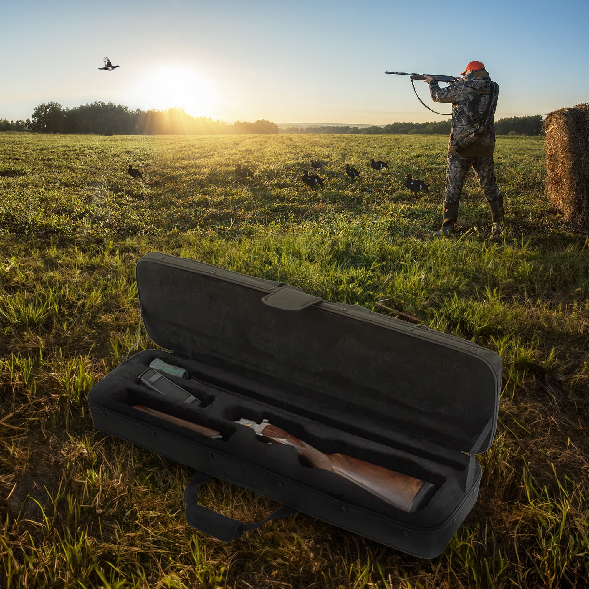 SKB Cases 3409 Canvas Exterior & EPS Interior Hybrid Breakdown Shotgun Case