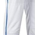 thumbnail image 3 of Champro Triple Crown Classic Baseball Pant w/ Braid White w/ Royal Pipe, 3 of 5