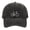 Washed Cap-Black, variant on Bicycle Embroidered Washed Baseball Cap, Adjustable Adult Dad Hat, Cycling Lover Casual Hat