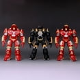 thumbnail image 3 of Avengers Anti-Hulk Mecha Seven Iron Man Luminous Hand-made Joints Movable Toy Ornaments, 3 of 5