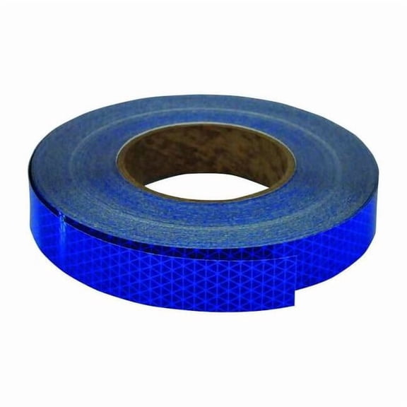 Oralite Reflective Tape,W 1 In, L 50 Yd,Blue 18762