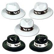 Beistle 88647-25 - Charleston Fedoras - Pack of 25