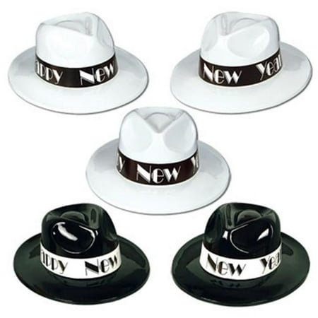 Beistle 88647-25 - Charleston Fedoras - Pack of 25
