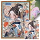 thumbnail image 1 of (3) Hilo Algodón Ecológico Bordado 11CT 3 Hebras Impresión Kit Serie Personajes Punto Cruz Niña Antigua 40x53cm, 1 of 9