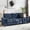 Blue, variant on S-HOME 83.86" 3-Seater Corduroy Sofa in Modern Design Perfect for Living Room Bedroom Office